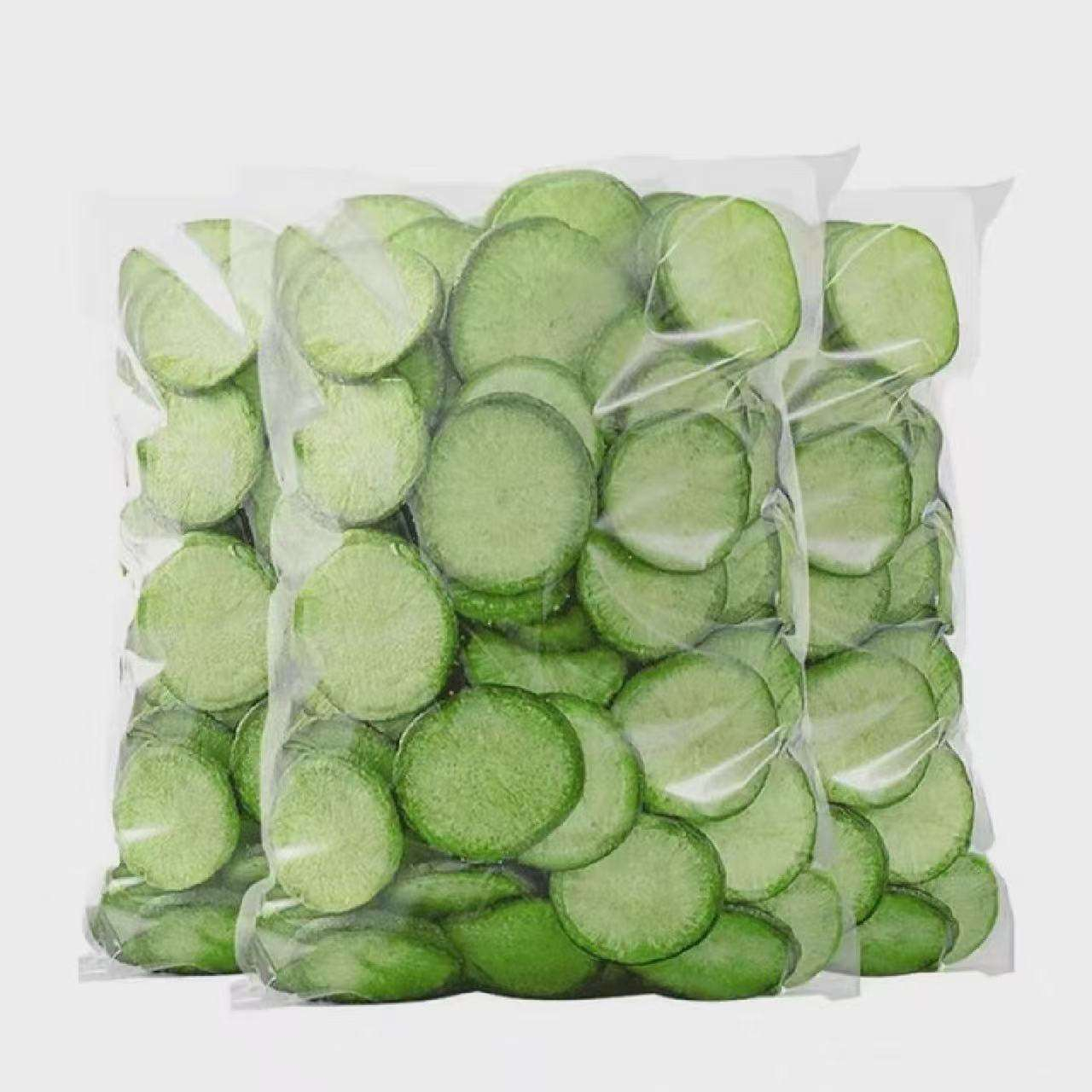 17884421870142.jpg Green Radish Slices -& close-up detail showing texture