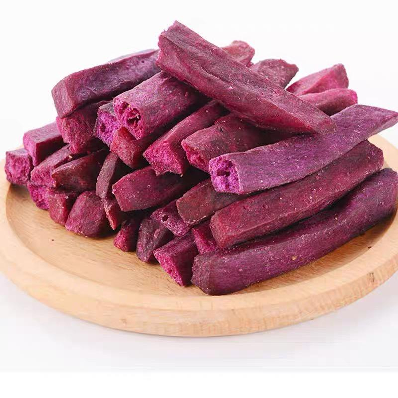 17884425178932.jpg Purple Sweet Potato Strips close-up detail showing texture