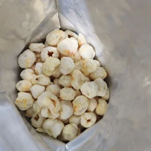 Lychee Crisps close-up detail showing texture