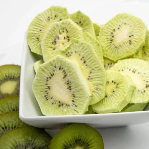 Kiwi Slices close-up detail showing texture